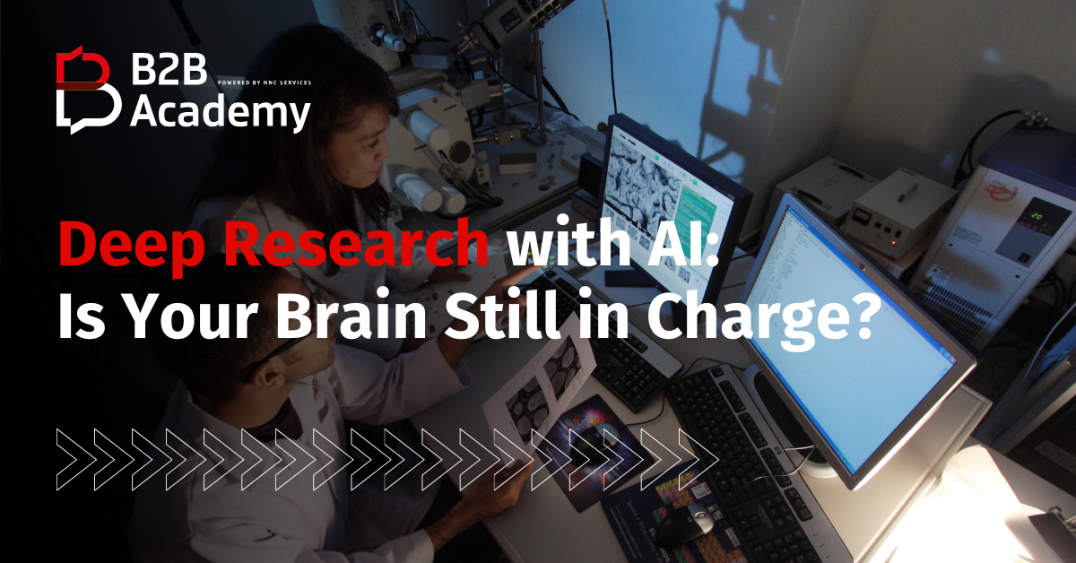 Deep Research with AI: Is Your Brain Still in Charge?