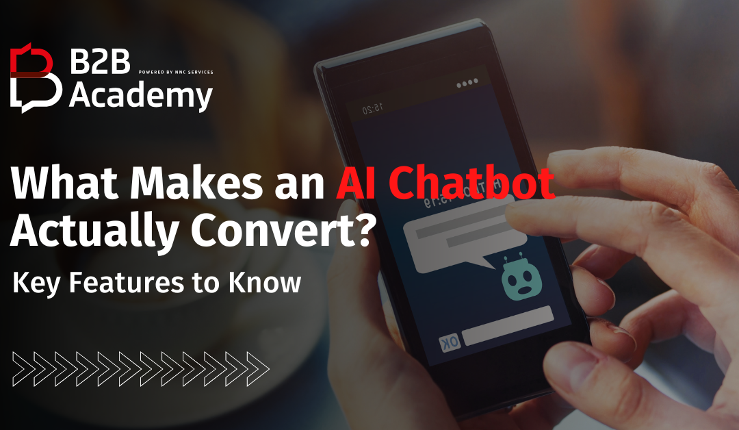 What Makes an AI Chatbot Actually Convert?