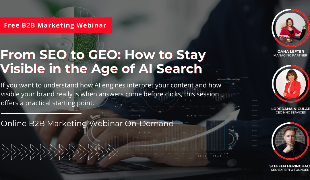 Free Course Recording – How to Stay Visible in the Age of AI Search
