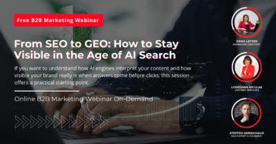 Free Course Recording – How to Stay Visible in the Age of AI Search
